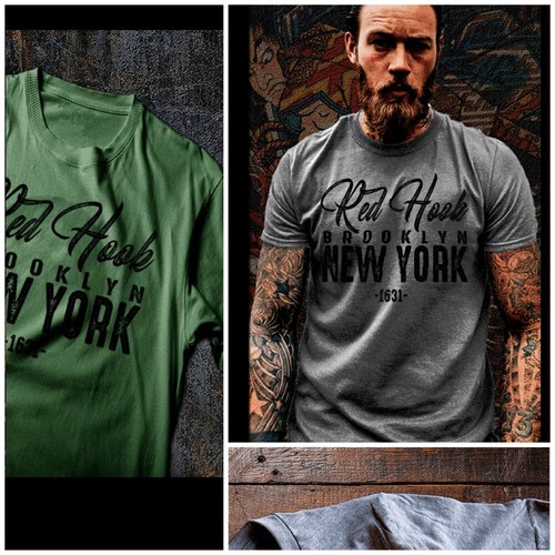 Brooklyn shirt red hook new - red,