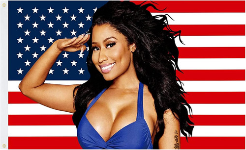 Nicki minaj flag nic min - minaj, nic-ki