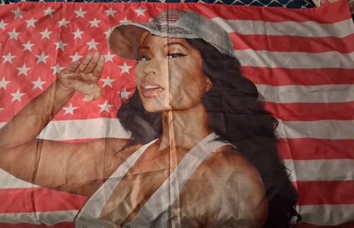 Nicki minaj pink american flag - nicki,