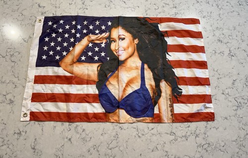 Usa flag with nicki manaj - usa, dual