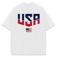 USA Flag T-Shirt Independence